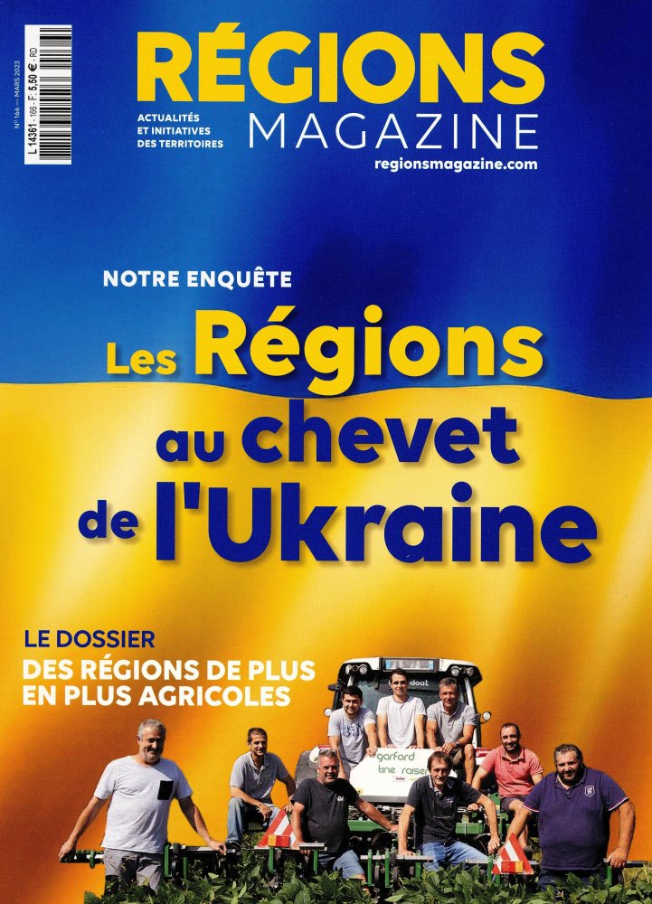 Numéro 166 magazine Régions Magazine