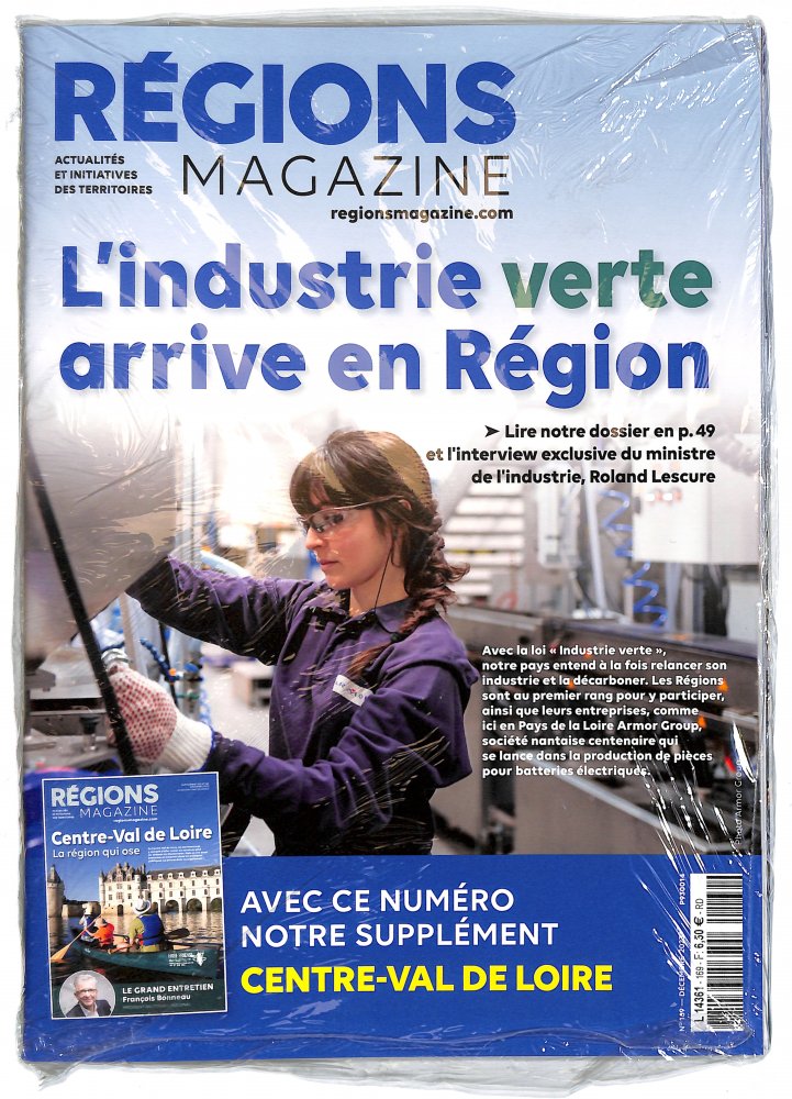 Numéro 169 magazine Régions Magazine