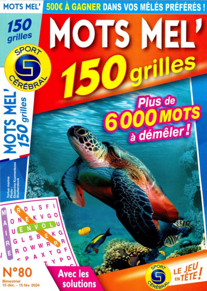 Numéro 80 magazine SC Mots Mel' 150 grilles