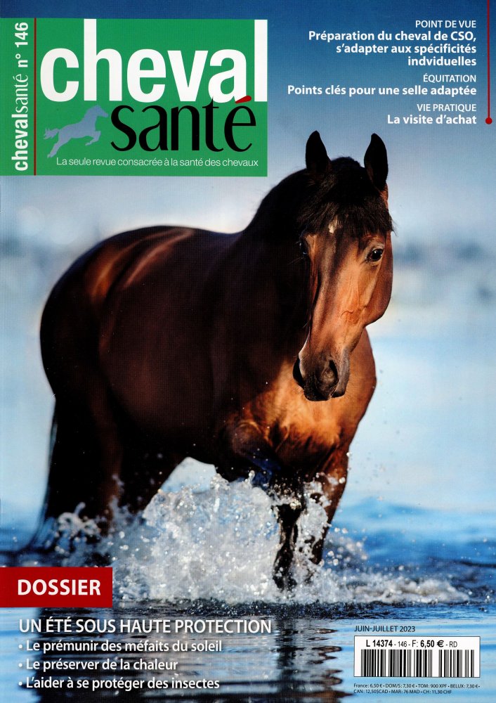 Numéro 146 magazine Cheval Santé