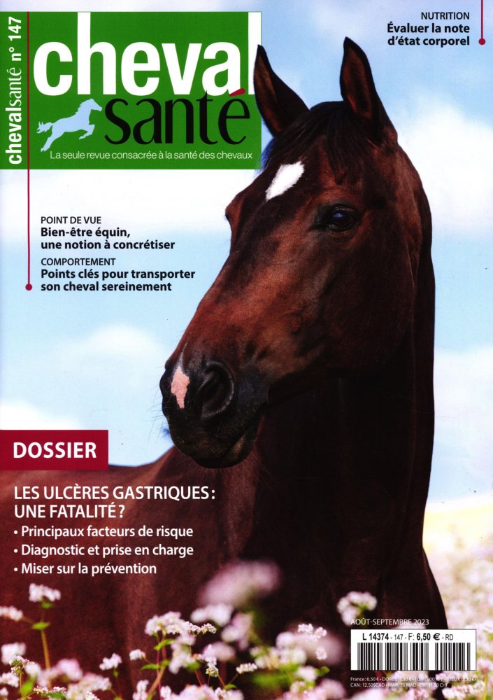 Numéro 147 magazine Cheval Santé