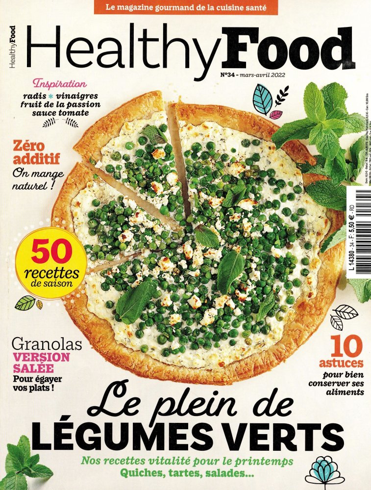Numéro 34 magazine Healthy Food