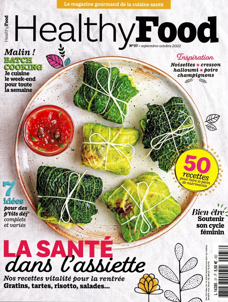 Numéro 37 magazine Healthy Food