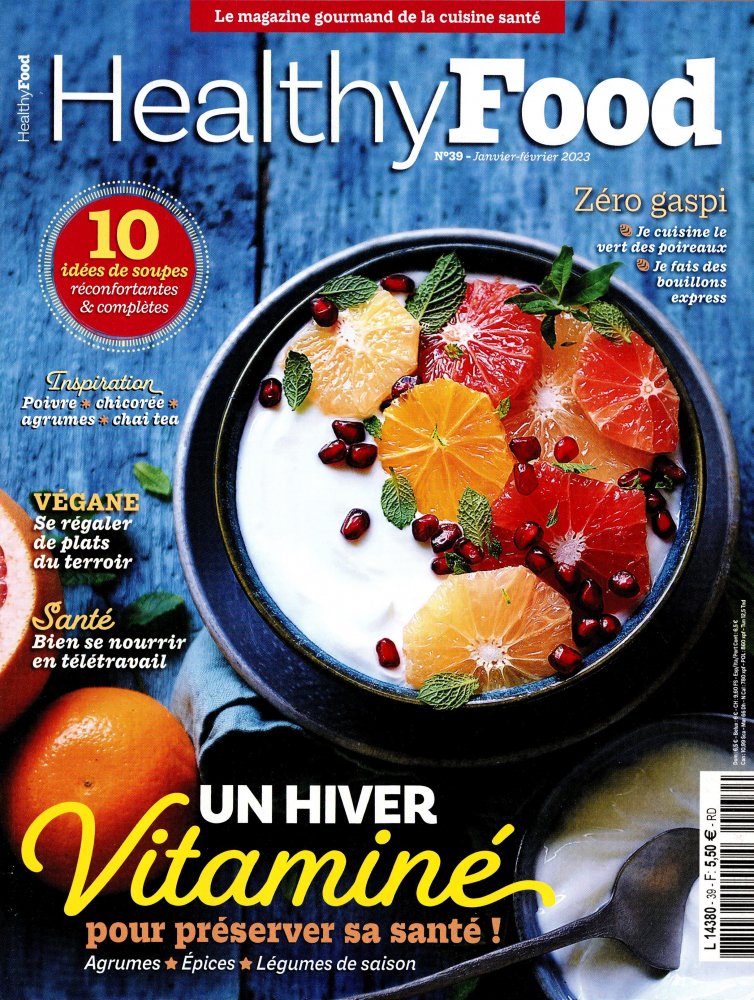 Numéro 39 magazine Healthy Food