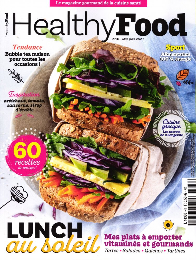 Numéro 41 magazine Healthy Food