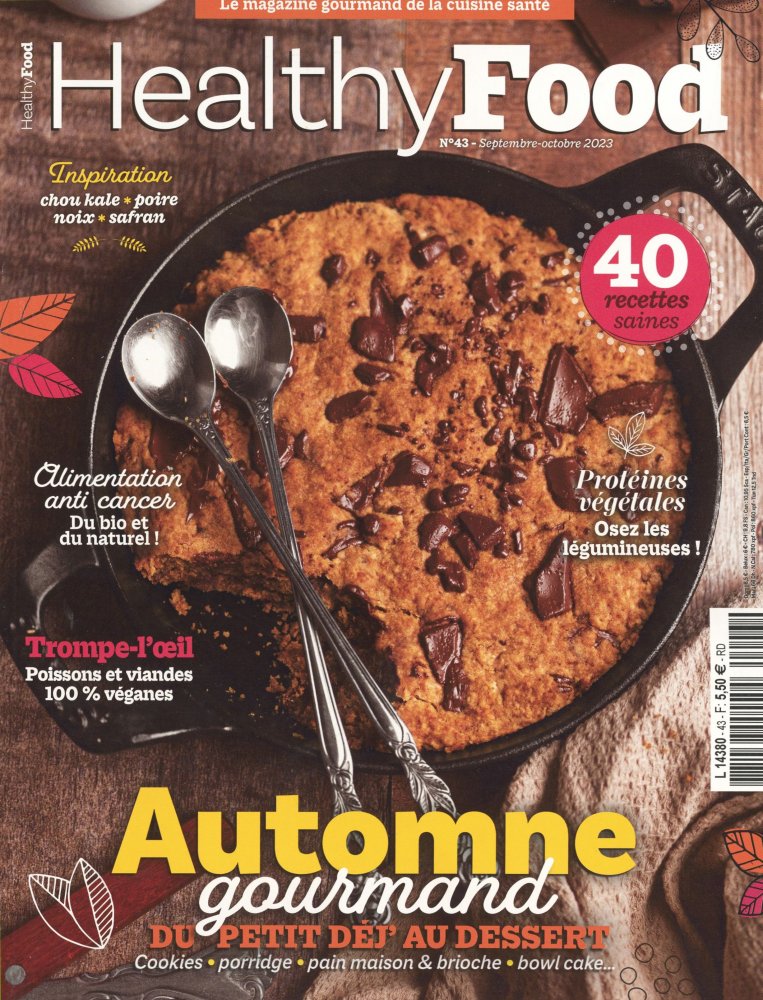 Numéro 43 magazine Healthy Food