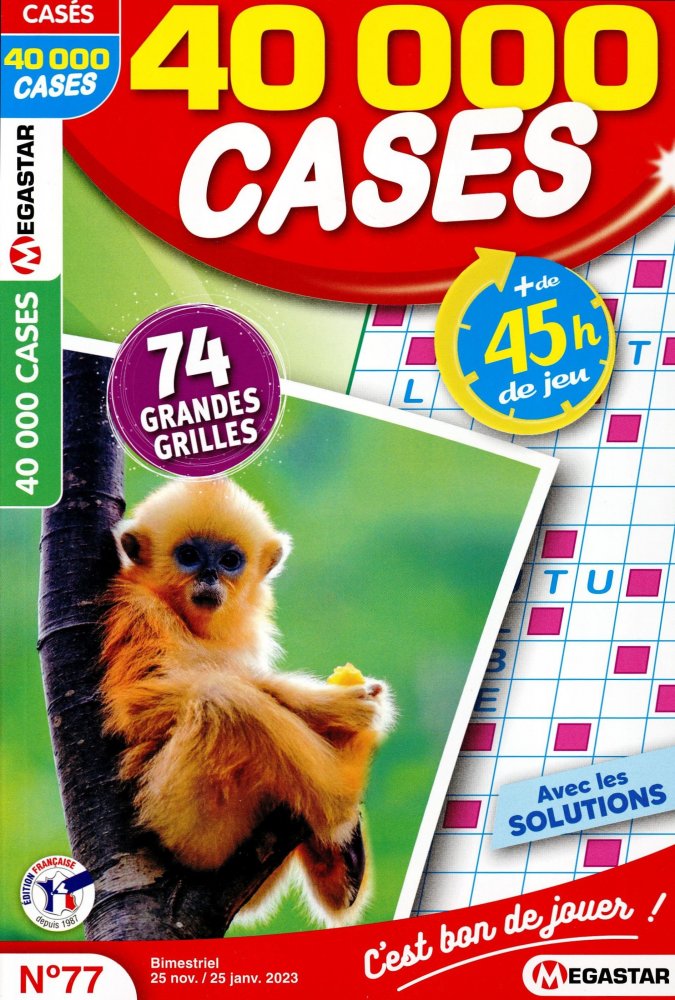Numéro 77 magazine MG 40 000 Cases