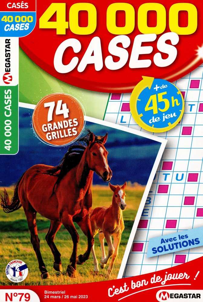 Numéro 79 magazine MG 40 000 Cases