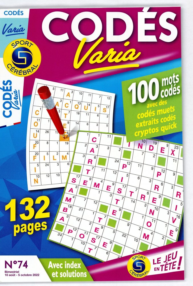 Numéro 74 magazine SC Codés Varia