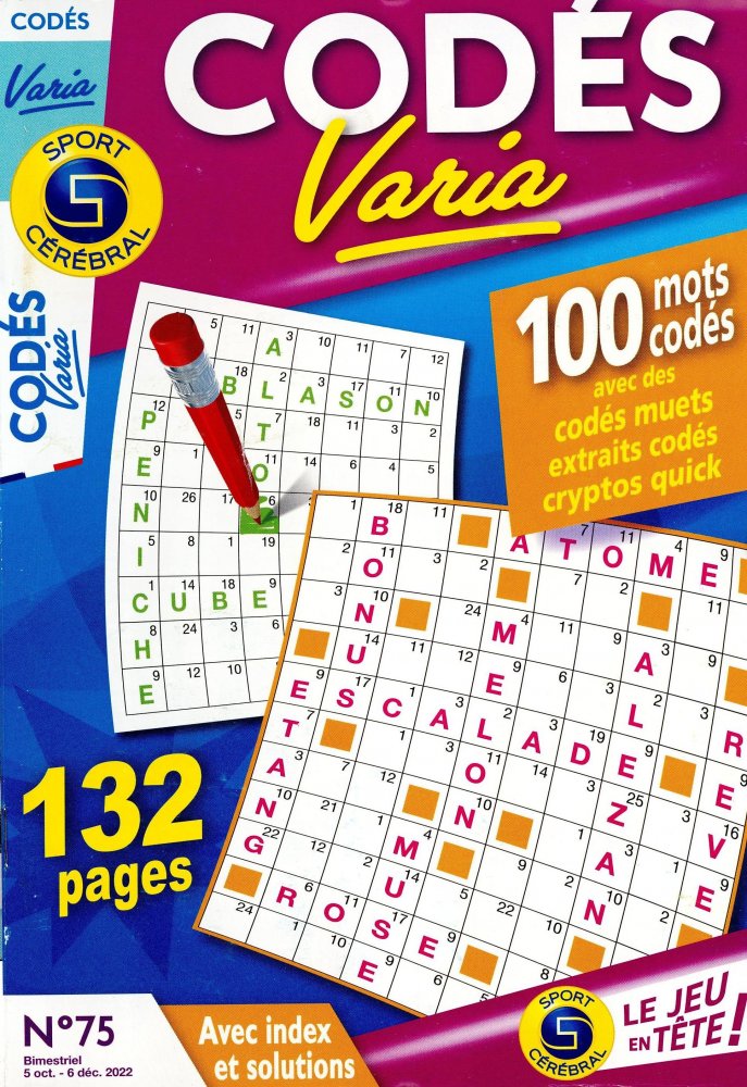 Numéro 75 magazine SC Codés Varia