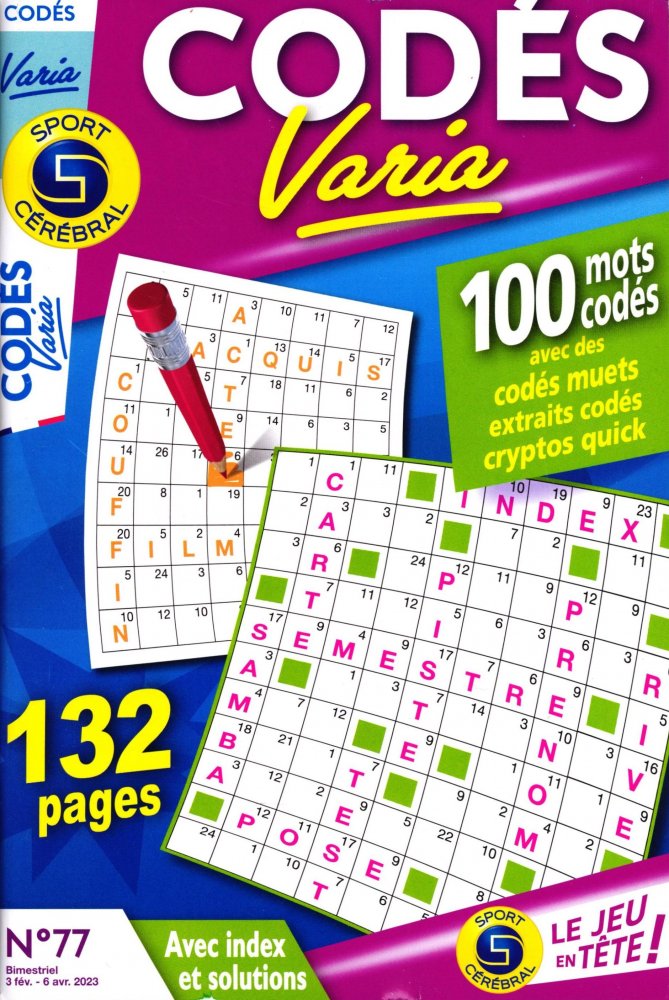 Numéro 77 magazine SC Codés Varia