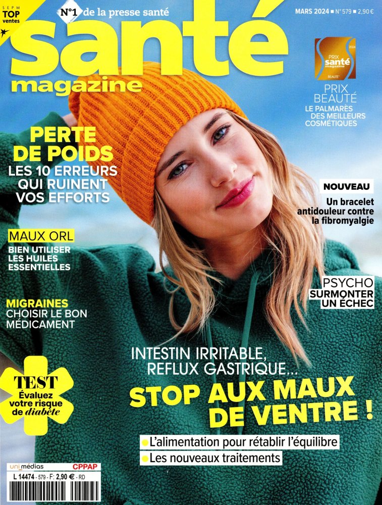Numéro 579 magazine Santé Magazine