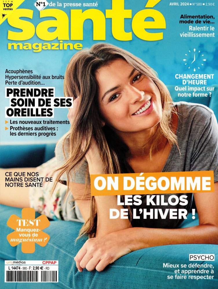 Numéro 580 magazine Santé Magazine