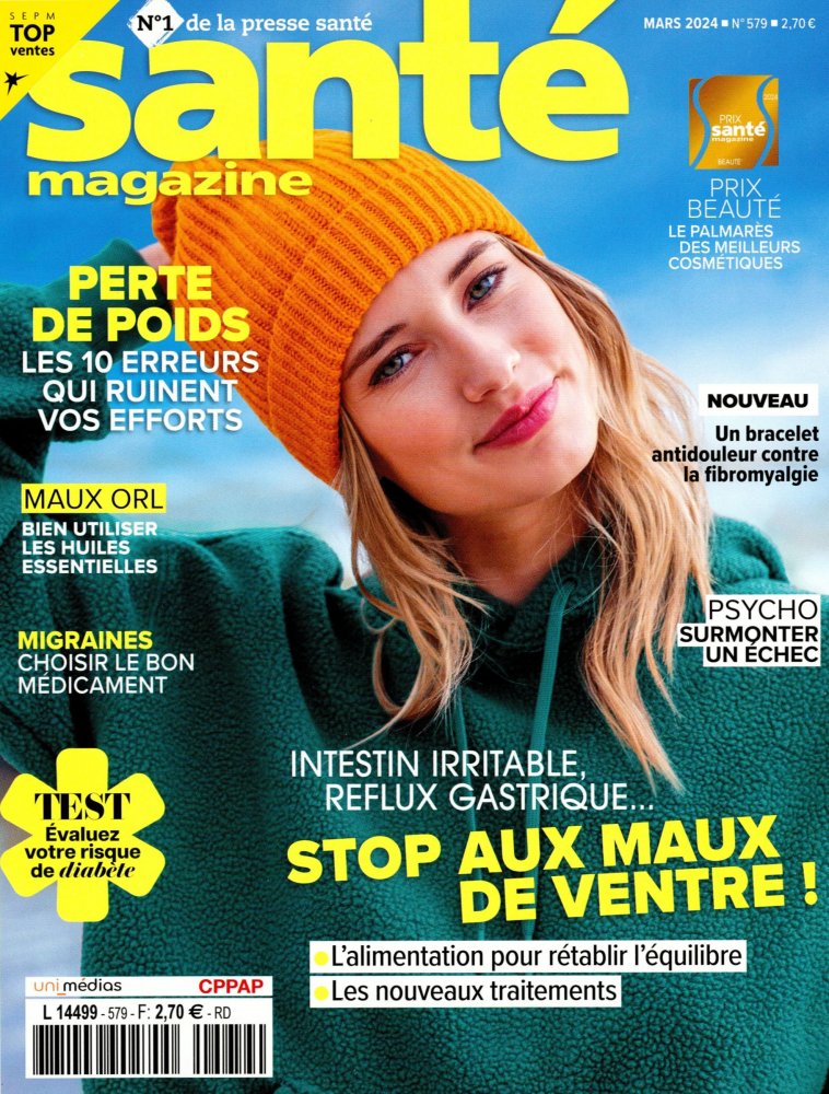 Numéro 579 magazine Santé Magazine Pocket