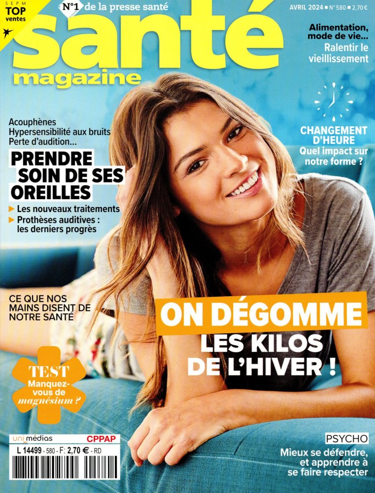 Numéro 580 magazine Santé Magazine Pocket