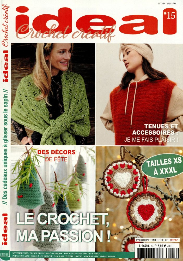Numéro 15 magazine Ideal Crochet Créatif