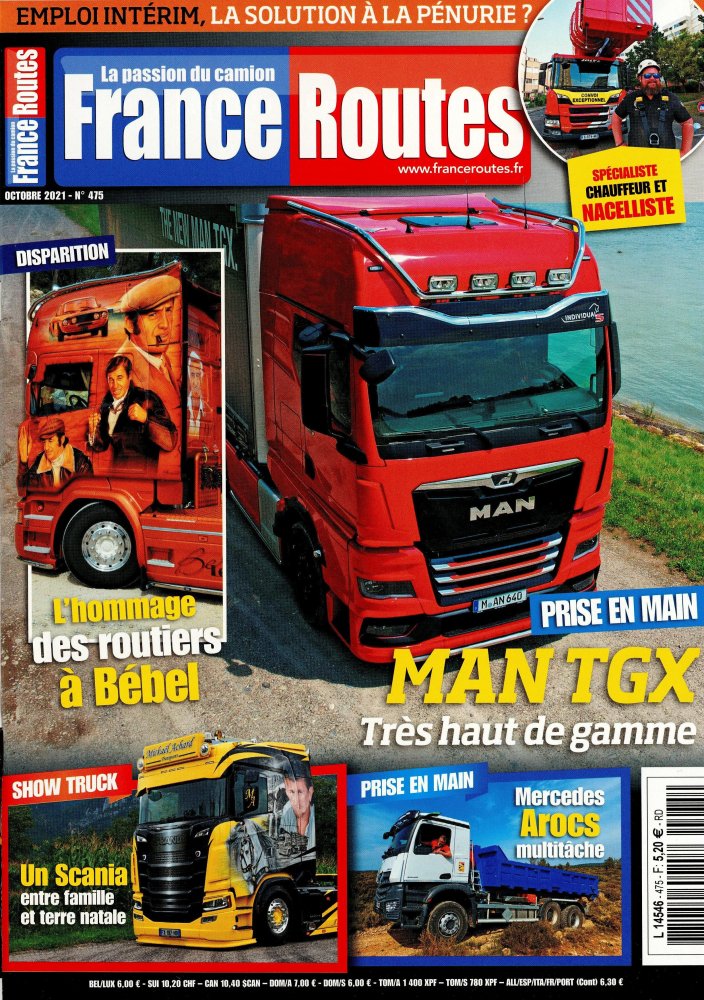 Numéro 475 magazine France Routes