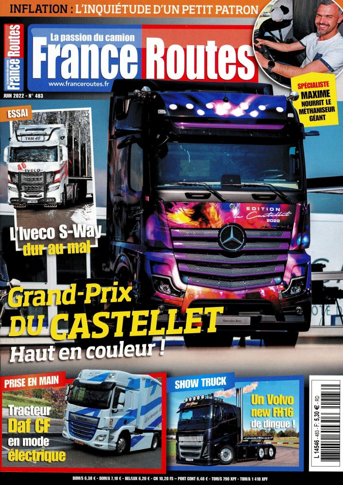 Numéro 483 magazine France Routes