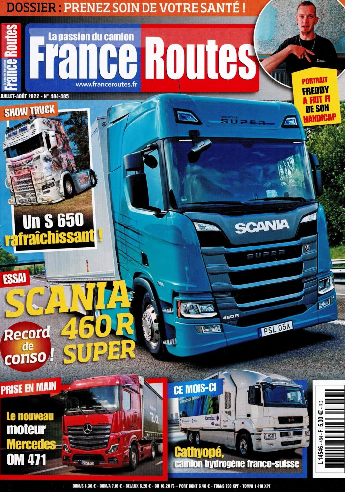 Numéro 484 magazine France Routes