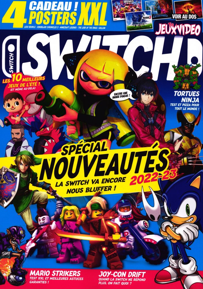 Numéro 4 magazine Top Jeux Vidéo Spécial Switch