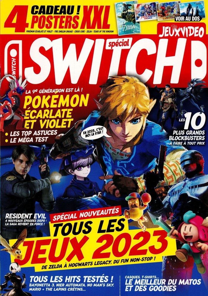 Numéro 6 magazine Top Jeux Vidéo Spécial Switch