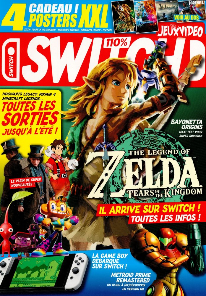 Numéro 7 magazine Top Jeux Vidéo Spécial Switch