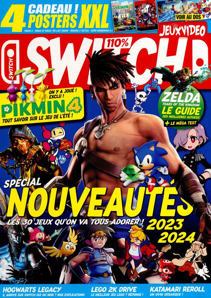 Numéro 8 magazine Top Jeux Vidéo Spécial Switch