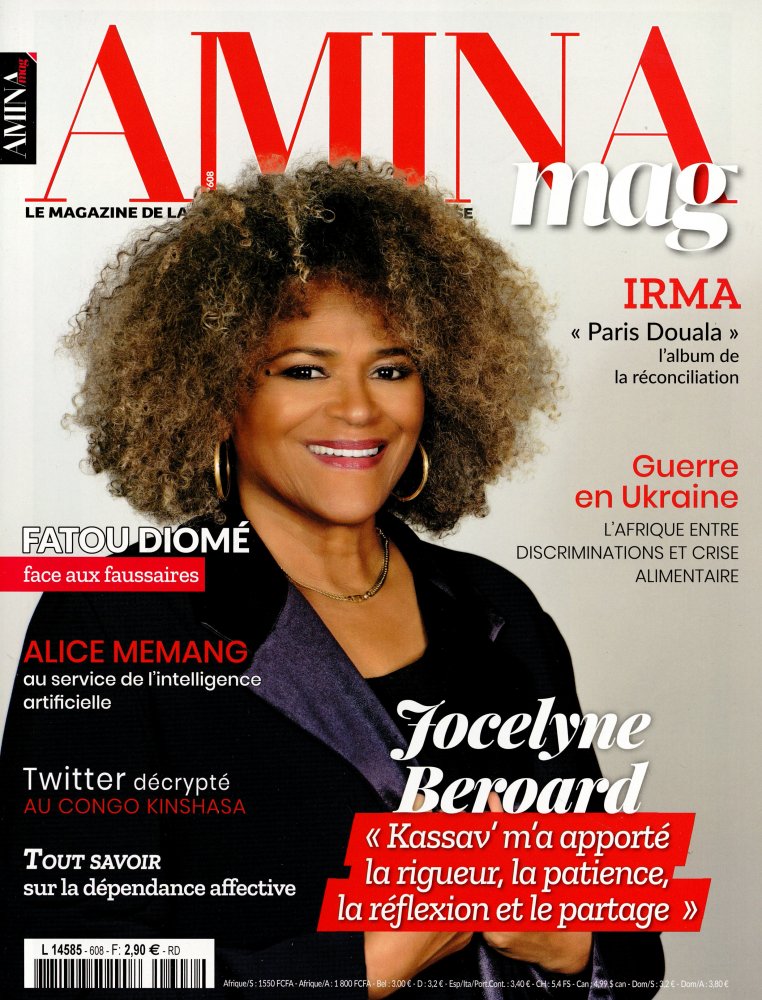 Numéro 608 magazine Amina