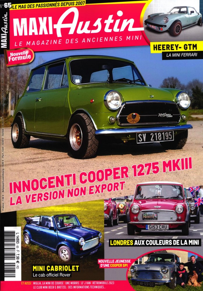 Numéro 65 magazine Maxi Austin