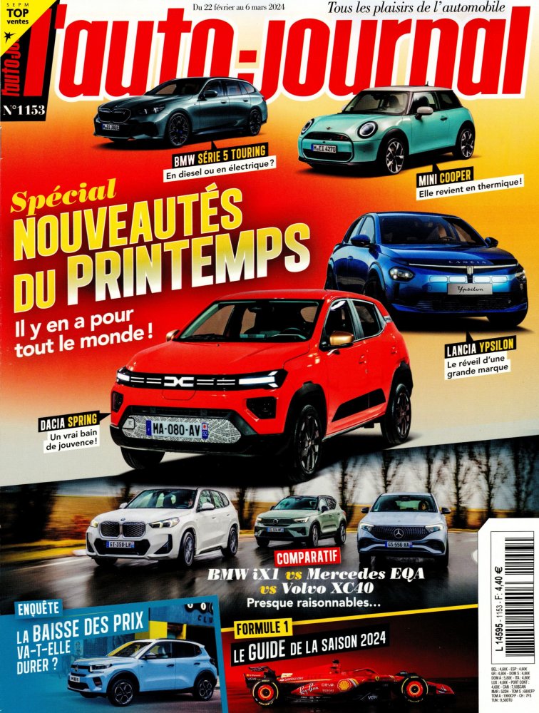 Numéro 1153 magazine L'Auto-Journal