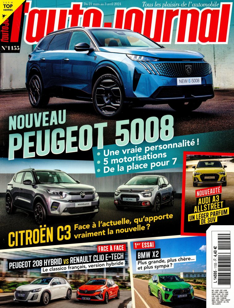 Numéro 1155 magazine L'Auto-Journal