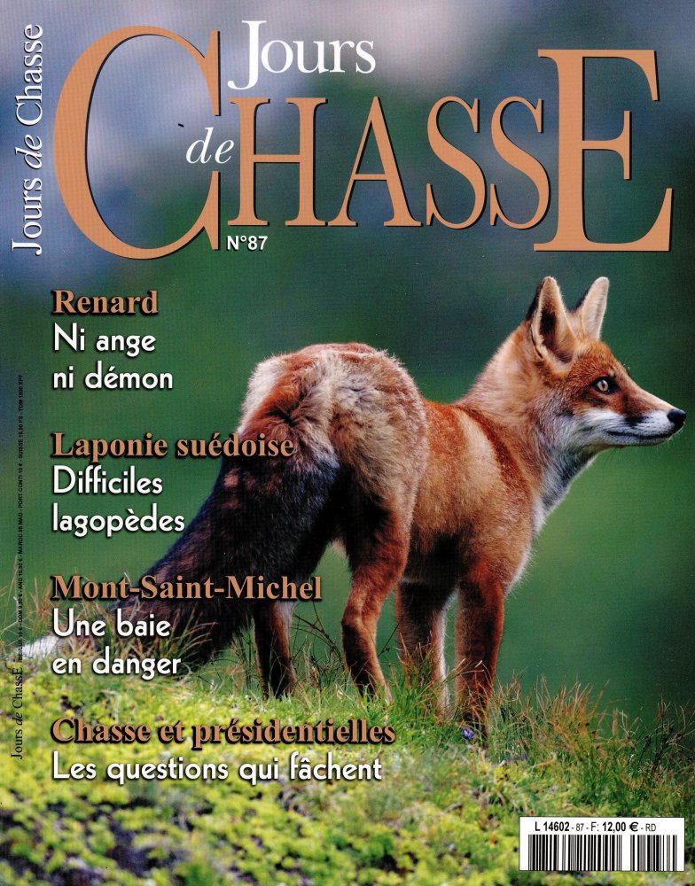 Numéro 87 magazine Jours de Chasse