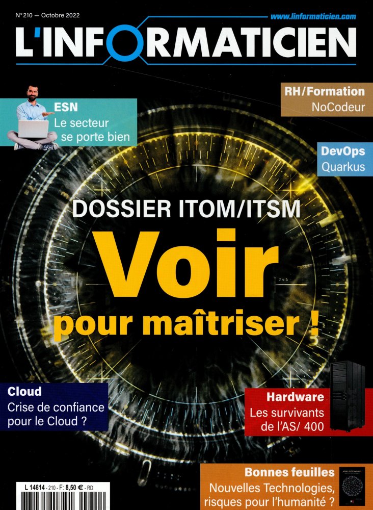 Numéro 210 magazine L'Informaticien