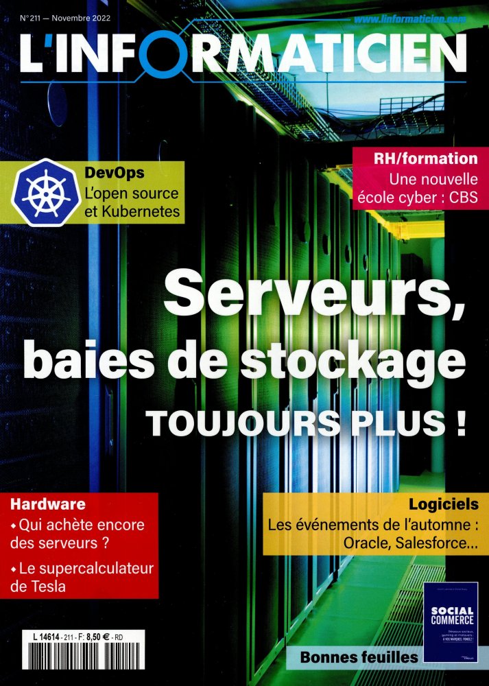 Numéro 211 magazine L'Informaticien