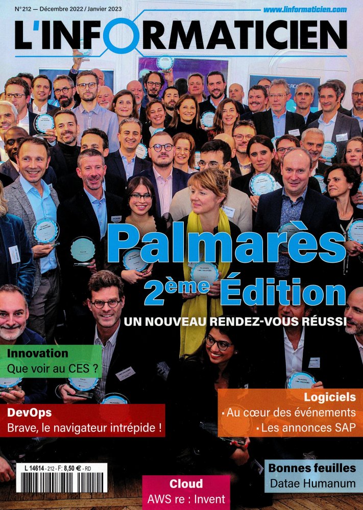 Numéro 212 magazine L'Informaticien