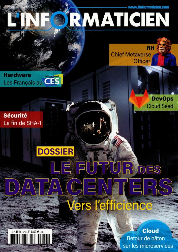 Numéro 213 magazine L'Informaticien