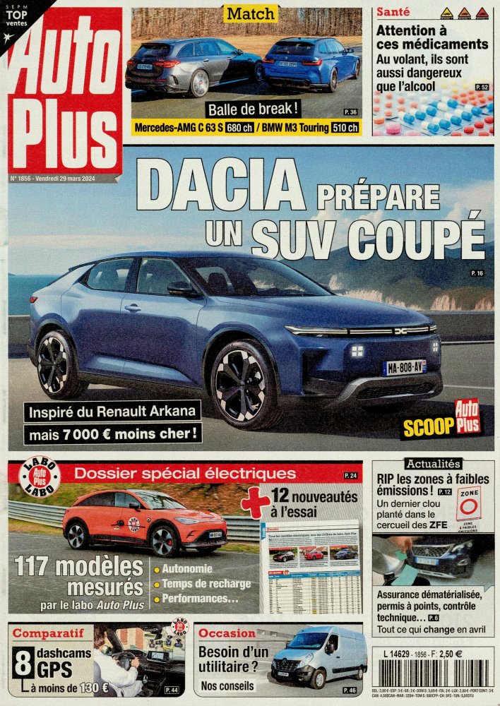 Numéro 1856 magazine Auto Plus