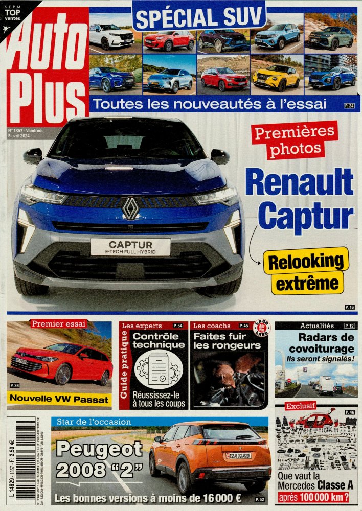 Numéro 1857 magazine Auto Plus