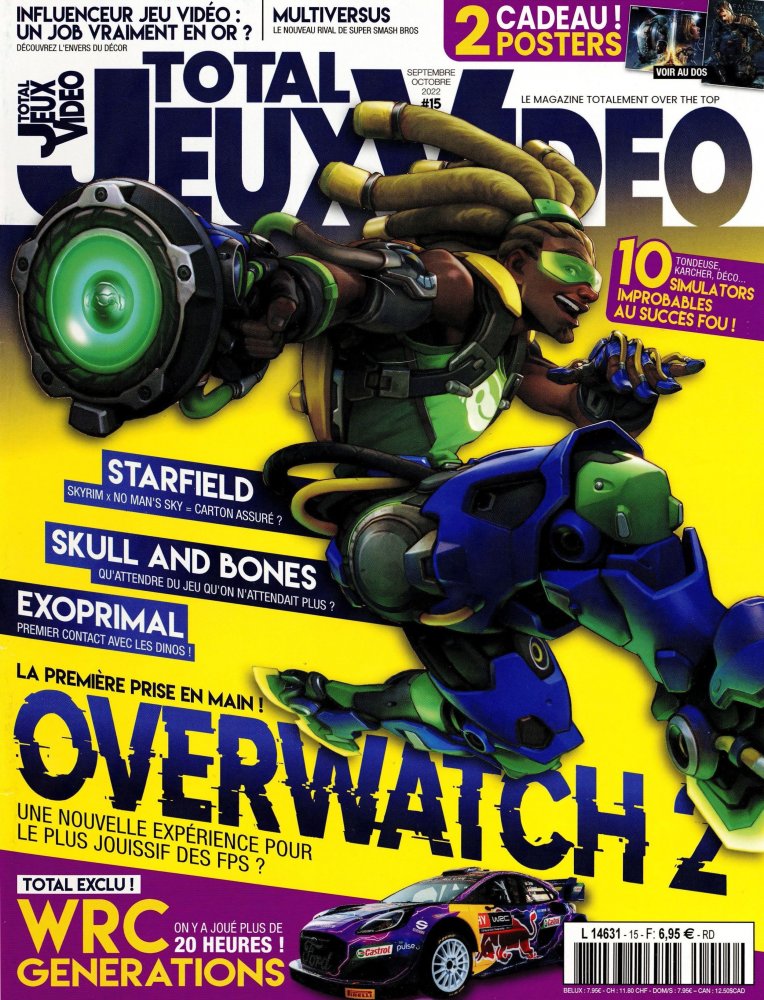 Numéro 15 magazine Total Jeux Vidéo