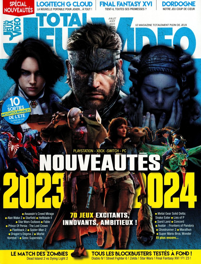 Numéro 20 magazine Total Jeux Vidéo
