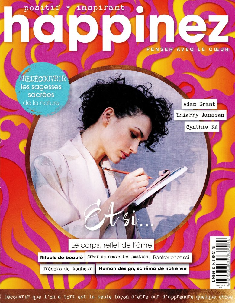 Numéro 80 magazine Happinez