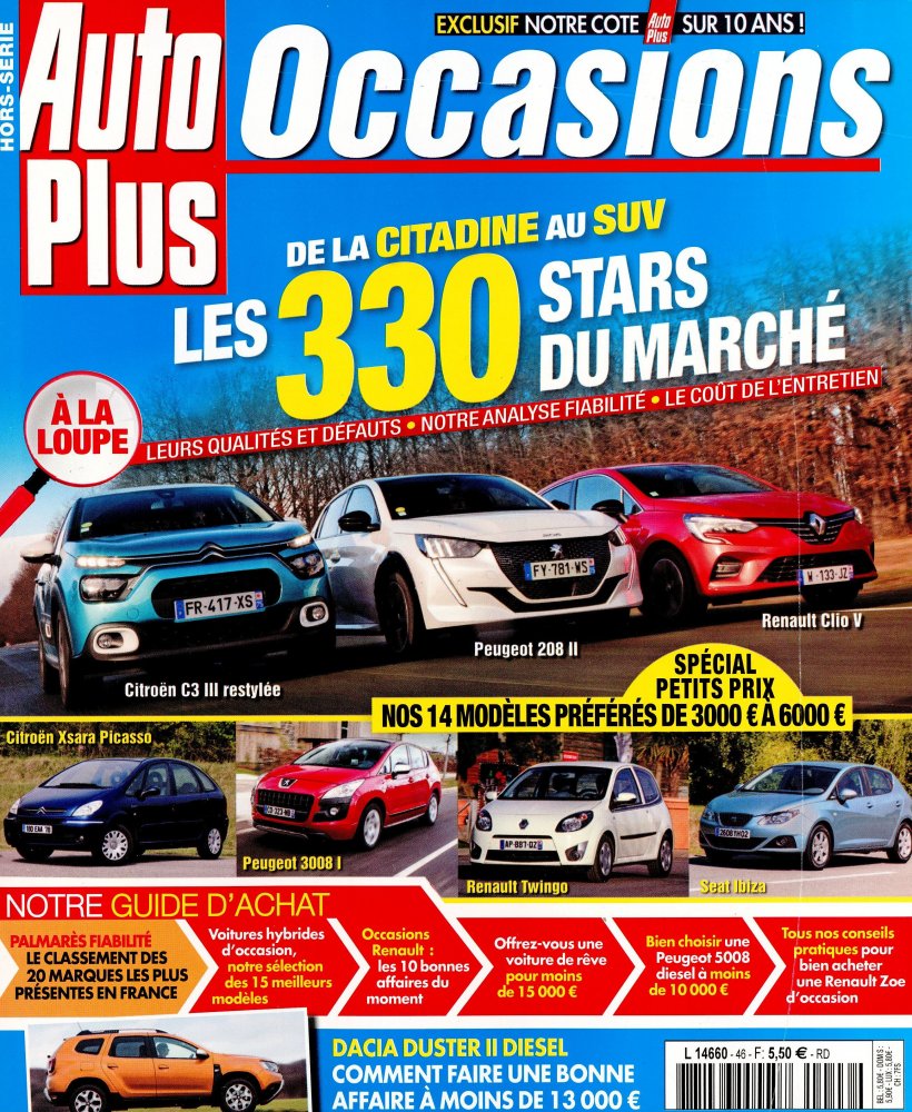 Numéro 46 magazine Auto Plus Occasions