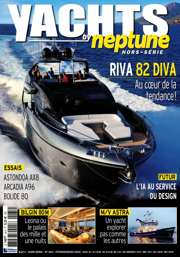 Numéro 34 magazine Yachts By Neptune Hors-Série