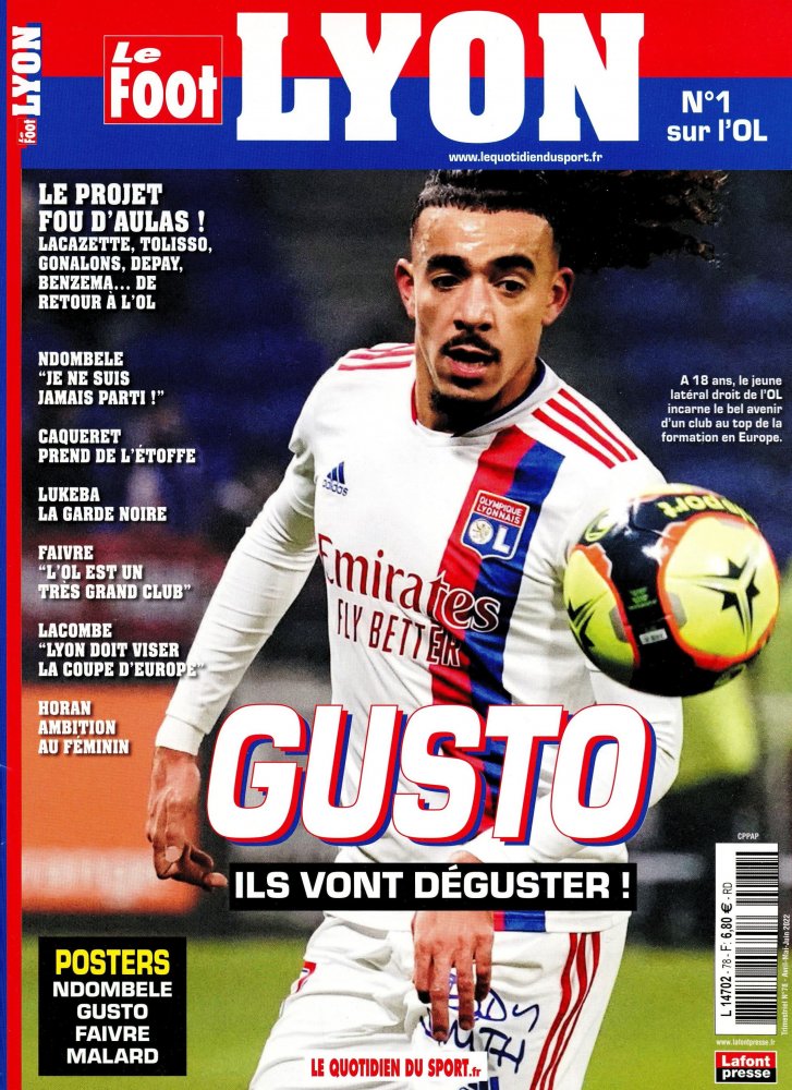 Numéro 78 magazine Le Foot Lyon