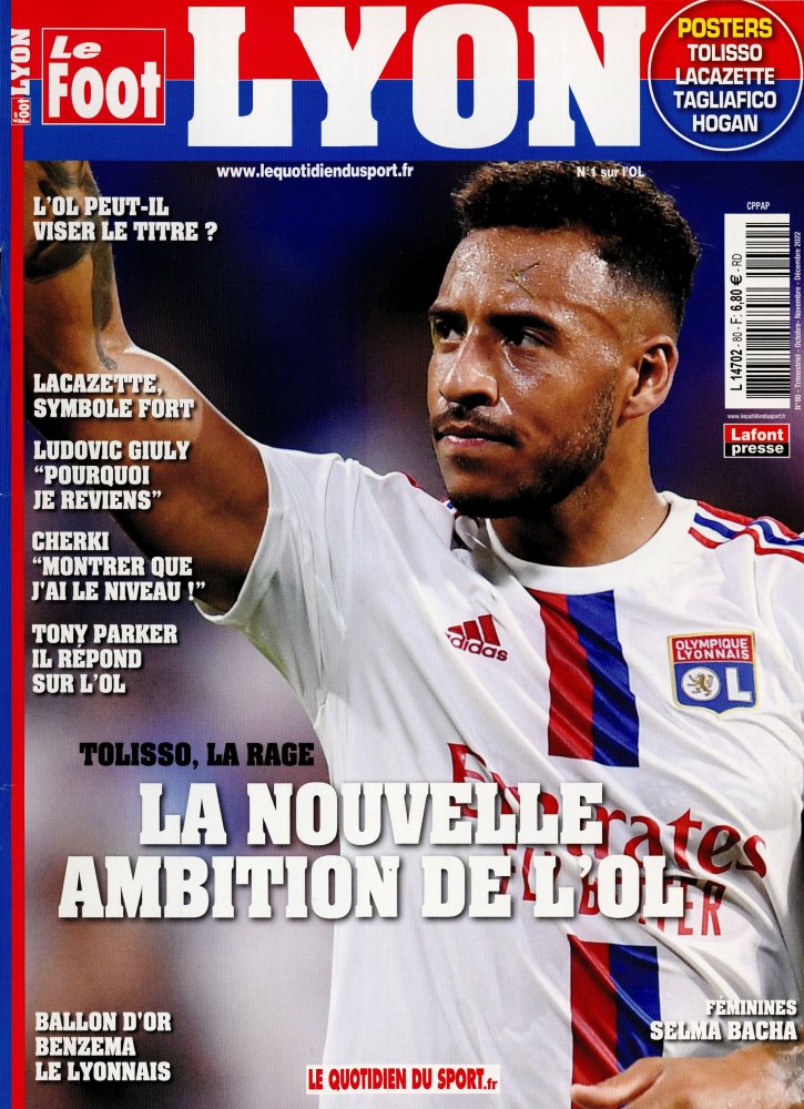 Numéro 80 magazine Le Foot Lyon