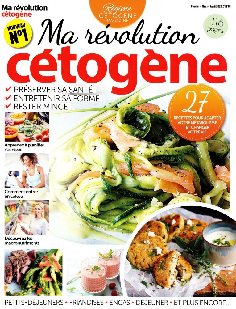 Numéro 1 magazine Régime Cétogène Magazine