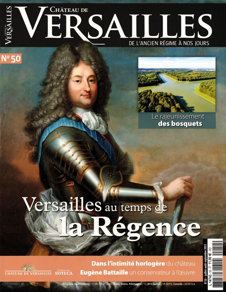 Numéro 50 magazine Château de Versailles