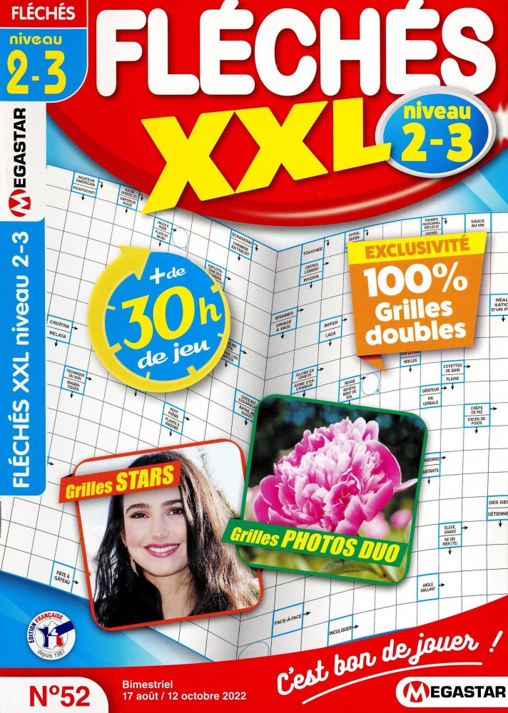 Numéro 52 magazine MG Fléchés XXL Niv 2-3