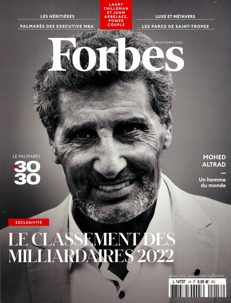 Numéro 18 magazine Forbes