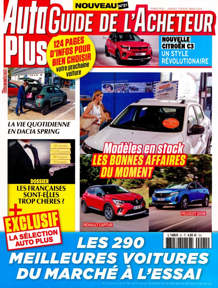 Numéro 21 magazine Auto Plus Guide de L'Acheteur